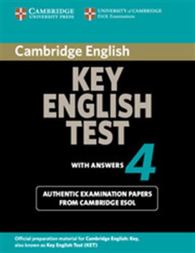 CAMBRIDGE KEY ENGLISH TEST 4 STUDENT'S BOOK WITH ANSWERS 2ND EDITION