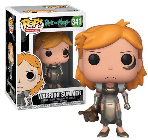 RICK AND MORTY POP ΦΙΓΟΥΡΑ VINYL WARRIOR SUMMER 341