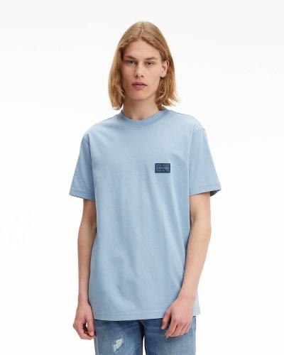 Ανδρική Κοντομάνικη Μπλούζα Calvin Klein - Shrunken Badge