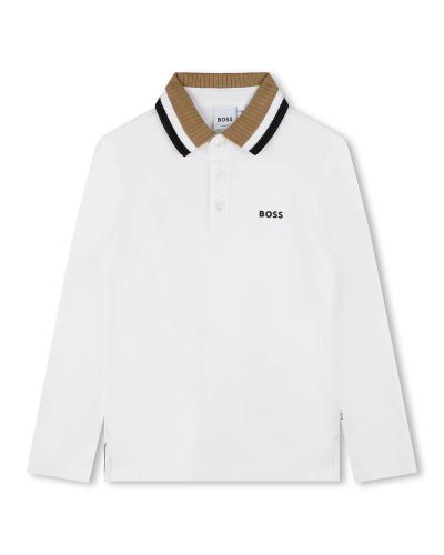 Παιδική Μακρυμάνικη Polo Μπλούζα Hugo Boss - 5094