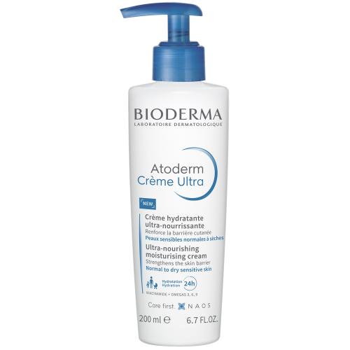 Bioderma Atoderm Creme Ultra Nourishing Cream Πλούσια Ενυδατική Κρέμα για το μη Ανεκτικό Δέρμα 200ml