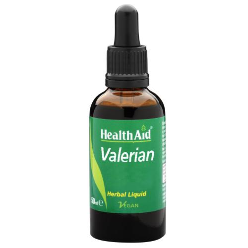 Health Aid Valerian Root - Liquid Ασφαλές Ηρεμιστικό για την Αϋπνία 50ml