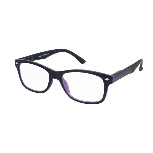 Eyelead Γυαλιά Διαβάσματος Unisex Μωβ - Μαύρο Κοκκάλινο E193 - 2,50