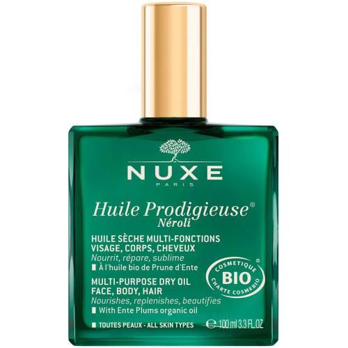 Nuxe Huile Prodigieuse Neroli Multi-Purpose Dry Oil for Face, Body & Hair Ξηρό Λάδι με Έλαιο Δαμάσκηνου για Πρόσωπο, Σώμα, Μαλλιά 100ml