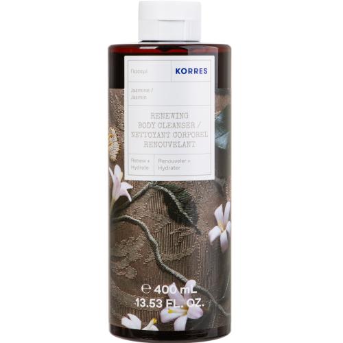 Korres Renewing Body Cleanser Jasmine Shower Gel Αναζωογονητικό, Ενυδατικό Αφρόλουτρο με Μεθυστικό Άρωμα από Άνθη Γιασεμιού 400ml