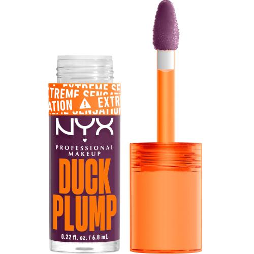 Nyx Professional Makeup Duck Plump Extreme Sensation Plumping Gloss Ενυδατικό Lip Gloss με Πικάντικο Τζίντζερ για Σαρκώδη Χείλη 7ml - 17 Pure Plum-P