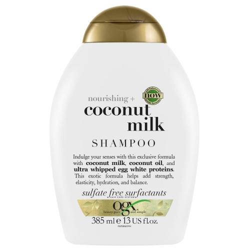 OGX Coconut Milk Shampoo Nourishing Σαμπουάν Θρέψης για Υγιή, Δυνατά Μαλλιά 385ml