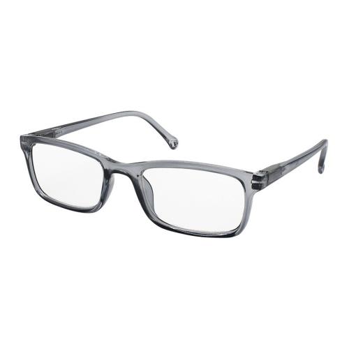 Eyelead Γυαλιά Διαβάσματος Unisex Χρώμα Διάφανο Γκρι, με Κοκκάλινο Σκελετό E181 - 3,00