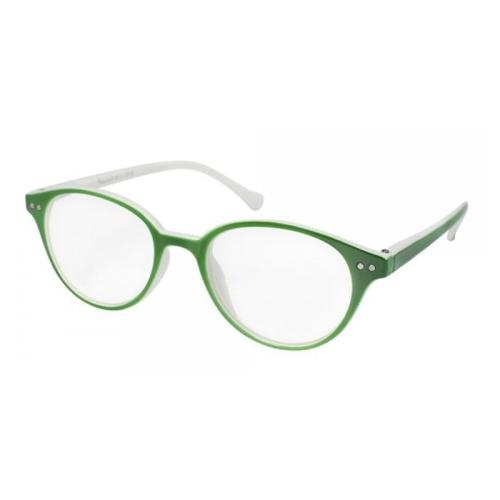 Eyelead Γυαλιά Διαβάσματος Unisex Χρώμα Πράσινο - Λευκό, με Κοκκάλινο Σκελετό E173 - 3,00