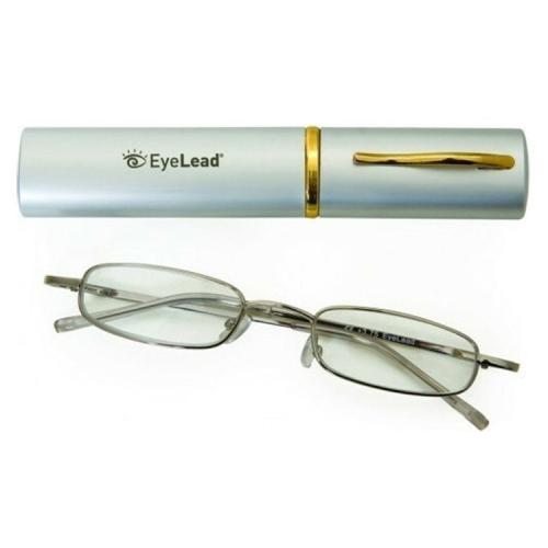 Eyelead Pocket Γυαλιά Διαβάσματος Τσέπης Ασημί, με Μεταλλικό Σκελετό - 1,25