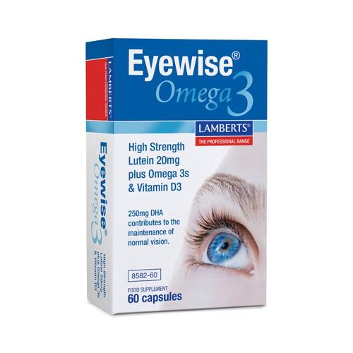 Lamberts Eyewise Omega 3 Συμπλήρωμα Διατροφής για την Καλή Υγεία των Ματιών 60caps