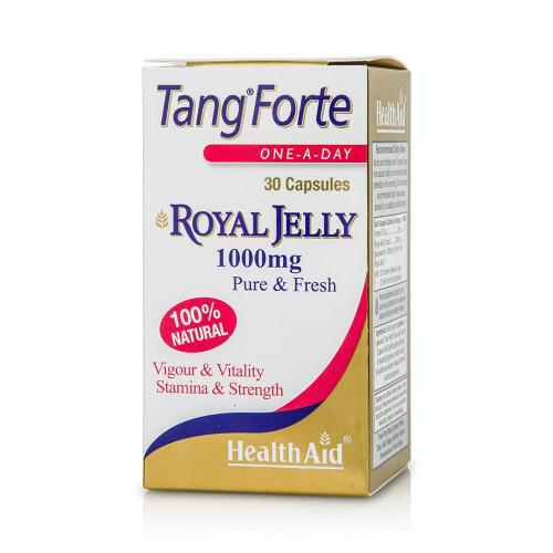 Health Aid Tang Forte Royal Jelly 1000mg Βασιλικός Πολτός Πλούσιος σε Θρεπτικά Συστατικά 30 tabs
