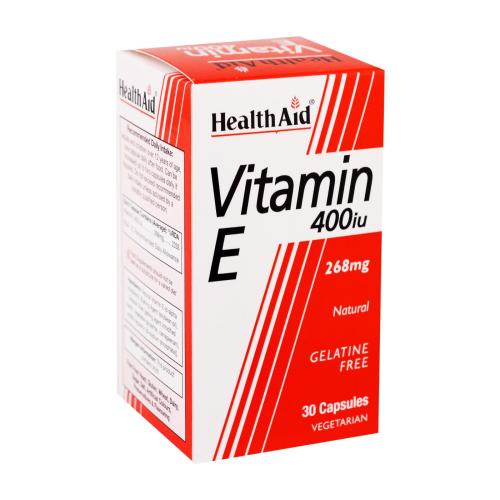 Health Aid Vitamin E 400Iu Ενεργό Αντιοξειδωτικό 30tabs