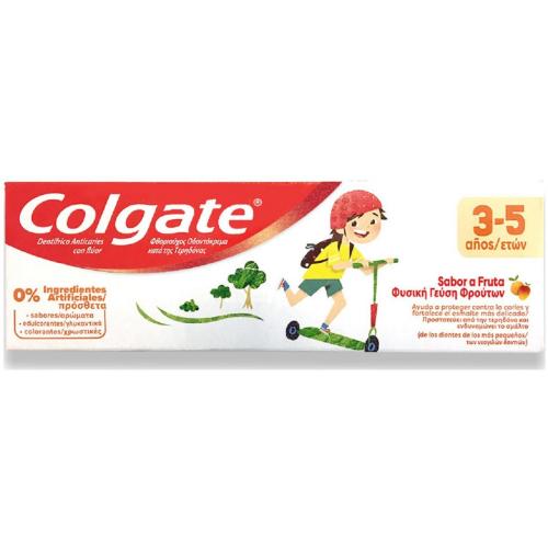 Colgate Kids Παιδική Οδοντόκρεμα με Φυσική Γεύση Φρούτων 3-5 Ετών 50ml