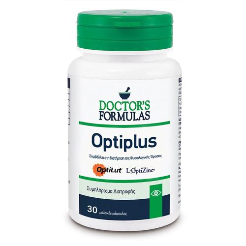 Doctor's Formulas Optiplus Συμπλήρωμα Διατροφής για τη Διατήρηση της Φυσιολογικής Όρασης 30caps