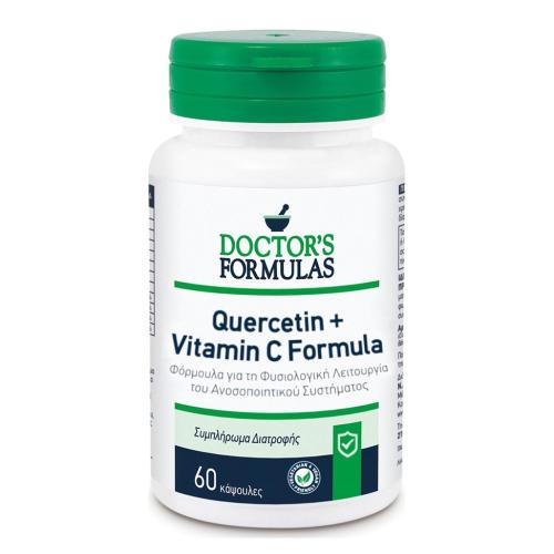 Doctor's Formulas Quercetin + Vitamin C Formula Φόρμουλα για τη Φυσιολογική Λειτουργία του Ανοσοποιητικού Συστήματος 60caps