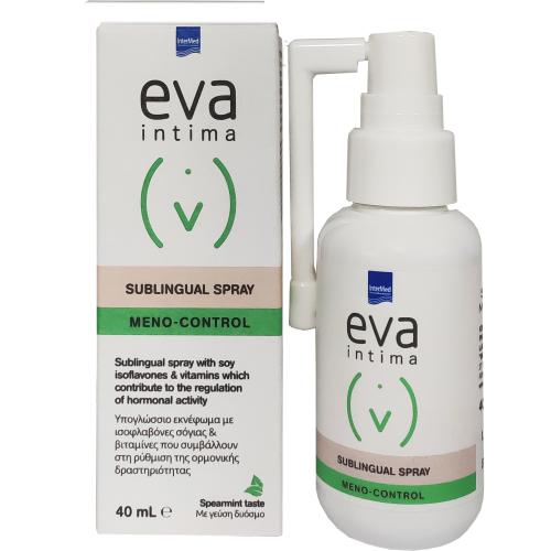 Eva Intima Suplingual Spray Meno-Control Υπογλώσσιο Σπρέι για τη Ρύθμιση της Ορμονικής Περιεμμηνοπαυσιακής Δραστηριότητας 40ml