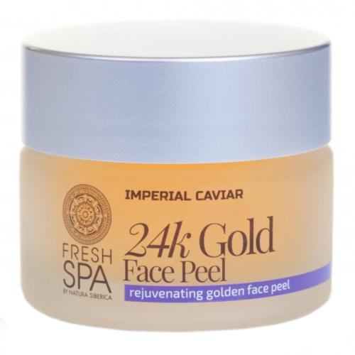 Natura Siberica Fresh Spa Imperial 24k Gold Rejuvenating Face Peel Χρυσό Peel Προσώπου για Ανανέωση της Επιδερμίδας & Επαναφορά της Λάμψης 50ml