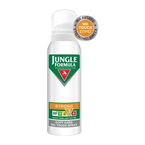 Jungle Formula Strong Soft Care No Touch Spray Εντομοαπωθητικό Σπρέι με Καταπραϋντικά Συστατικά για Ισχυρή Προστασία 125ml