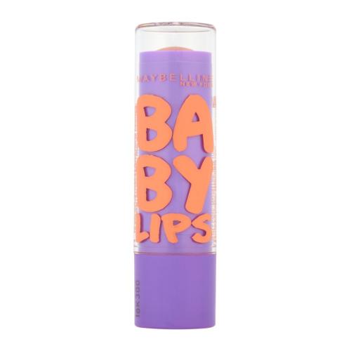 Maybelline Baby Lips Moisturizing Lip Balm Ενυδατικό Lip Balm Προσφέρει Εντατική Θρέψη & 8ωρη Ενυδάτωση στα Χείλη 5ml - Peach Kiss