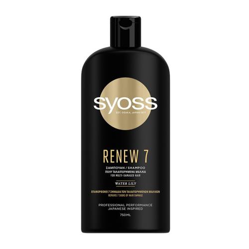 Syoss Shampoo Renew 7 Σαμπουάν για Πολύ Ταλαιπωρημένα Μαλλιά 750 ml