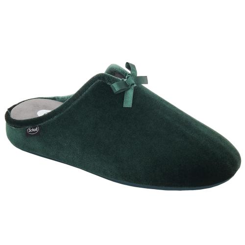 Scholl Shoes Rachele Green F303291028 Γυναικείες Χειμωνιάτικες Παντόφλες σε Πράσινο Χρώμα 1 Ζευγάρι - 41
