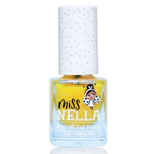 Miss Nella Peel Off Nail Polish Κωδ. 775-17 Παιδικό, μη Τοξικό Βερνίκι Νυχιών με Βάση το Νερό 4ml - Honey Twinkles