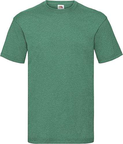 Ανδρικό T-Shirt Valueweight Fruit of the Loom 61-036-0 Retro Heather Green