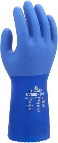 Γάντια PVC SHOWA KV660 360414 Μπλε
