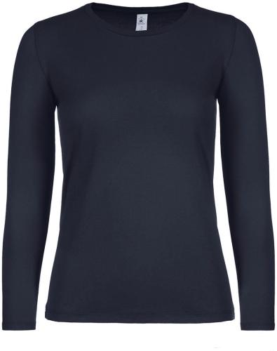 Γυναικείο μακρυμάνικο T- Shirt B & C TW06T Navy