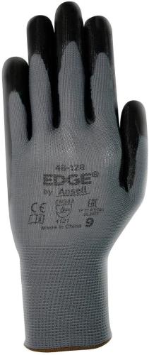 Γάντια Edge 48-128 370024 Ansell Μαύρο