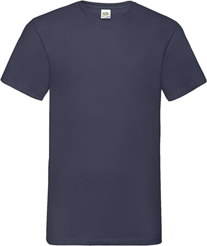 Λαιμόκοψη V T-Shirt Fruit of the Loom 61-066-0 Navy
