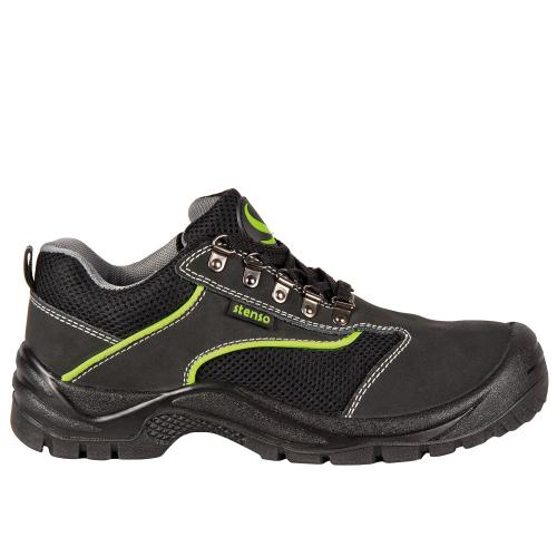 Σκαρπίνια Εργασίας EMERTON BLACK LOW 01 Stenso