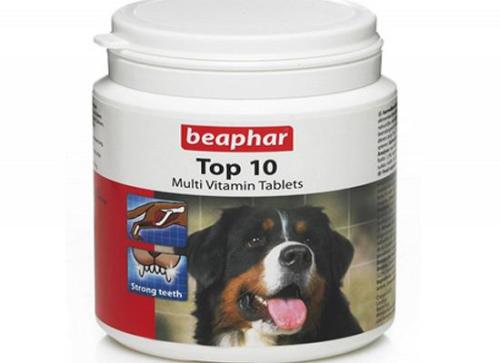 Beaphar Top 10 Dog - Πολυβιταμίνες για σκύλους 180 δισκία.