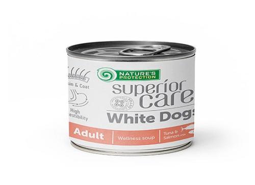 Nature's Protection SOUP WHITE DOGS ALL BREEDS ADULT SALMON AND TUNA