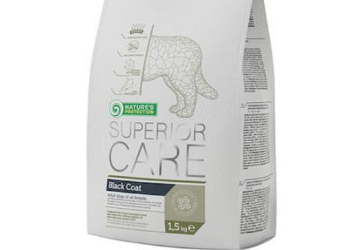 Nature's Protection SUPERIOR CARE - BLACK COAT ADULT ALL BREADS - GRAIN FREE