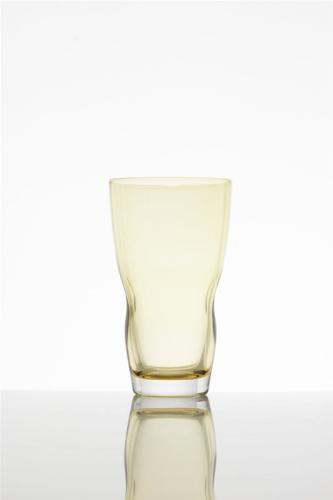 Ποτήρι Νερού Σετ 6τμχ Μελί Light ESPIEL 8x8x14εκ. (Υλικό: Γυαλί, Χρώμα: Μελί, Μέγεθος: Σωλήνας) - ESPIEL - HON3002