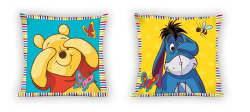 Μαξιλάρι Διακοσμητικό Micro 40x40εκ. Winnie 28 Digital Print Disney Dimcol (Ύφασμα: Microfiber) - Disney - 2120632602002899