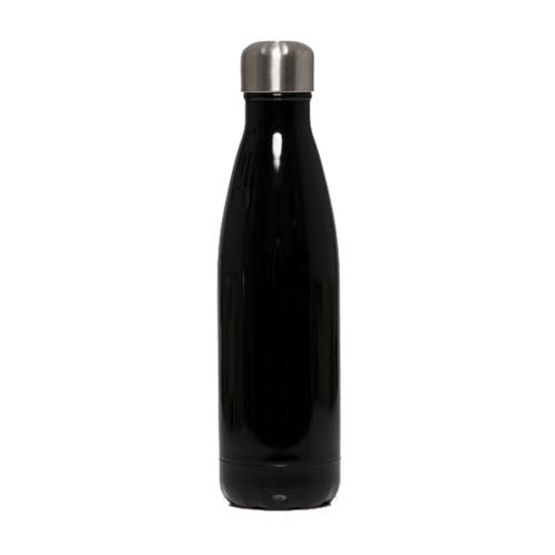 Θερμός-Μπουκάλι Ανοξείδωτο Μαύρο Gloss Estia 500ml 01-10829 (Υλικό: Ανοξείδωτο, Χρώμα: Μαύρο) - estia - 01-10829