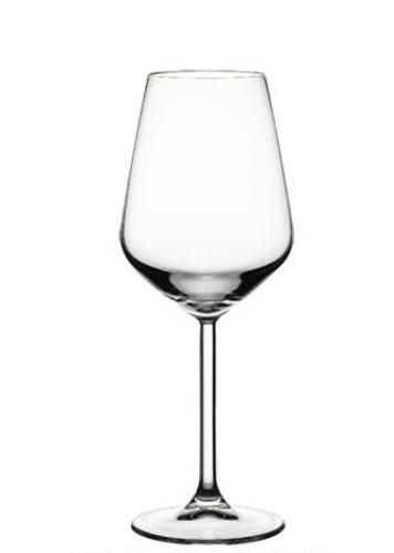 Ποτήρι Κρασιού Allegra ESPIEL 350ml SP440080K6 (Σετ 6 Τεμάχια) (Υλικό: Γυαλί, Χρώμα: Διάφανο , Μέγεθος: Κολωνάτο) - ESPIEL - SP440080K6
