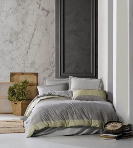 Πάπλωμα Polycotton Μονό 160x240εκ. Νεφέλη 343 Olive DimCol (Χρώμα: Λαδί, Ύφασμα: 70% Βαμβάκι-30% Polyester, Μέγεθος: Μονά) - DimCol - 33311123039