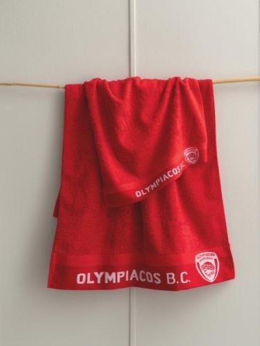 Πετσέτα Βαμβακερή Σώματος 70x140εκ. Olympiacos BC 1925 Palamaiki (Ύφασμα: Βαμβάκι 100%, Χρώμα: Κόκκινο) - Palamaiki - 5205857160388