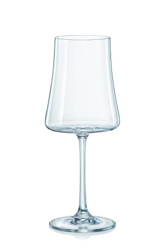 Ποτήρι Κρασιού Κρυστάλλινο Bohemia Xtra 460ml CLX40862460 (Σετ 6 Τεμάχια) (Υλικό: Κρύσταλλο, Χρώμα: Διάφανο , Μέγεθος: Κολωνάτο) - Κρύσταλλα Βοημίας - CLX40862460