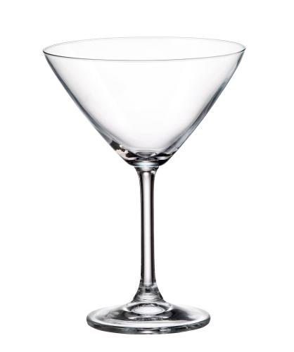 Ποτήρι Martini Κρυστάλλινο Bohemia Colibri 280ml CTB03202028 (Σετ 6 Τεμάχια) (Υλικό: Κρύσταλλο, Χρώμα: Διάφανο , Μέγεθος: Κολωνάτο) - Κρύσταλλα Βοημίας - CTB03202028