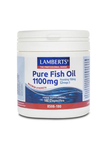 LAMBERTS Pure Fish Oil 1.100mg 180caps