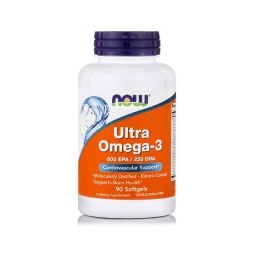 NOW FOODS Ultra Omega-3 500 EPA / 250 DHA 90softgels
