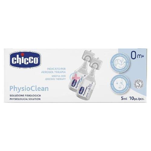 CHICCO Physioclean 5 ml αμπούλες μύτης 10 τεμάχια