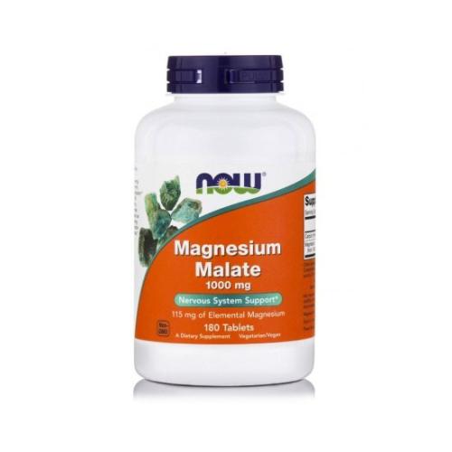 NOW FOODS Magnesium Malate 1.000mg 180tabs