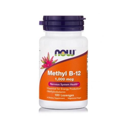 NOW FOODS Methyl B12 1.000mg 100lonzenges