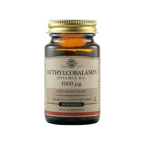 SOLGAR Methylcobalamin Vitamin B12 1000μg 30nuggets